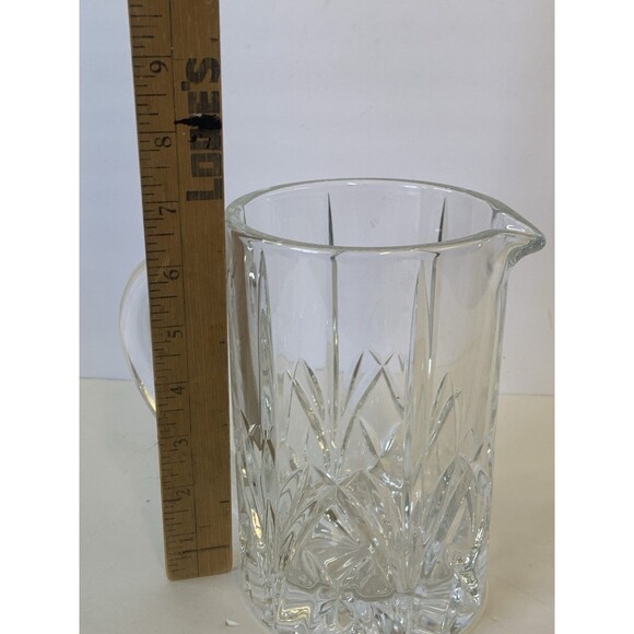 WATERFORD (Marquis) ~ Lead Crystal 32 oz. Handled PITCHER-JUG Wedding Gift - Picture 7 of 12